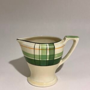 Antique Art Deco Myott Son & Co. Hand Painted Cream Pitcher Jug England