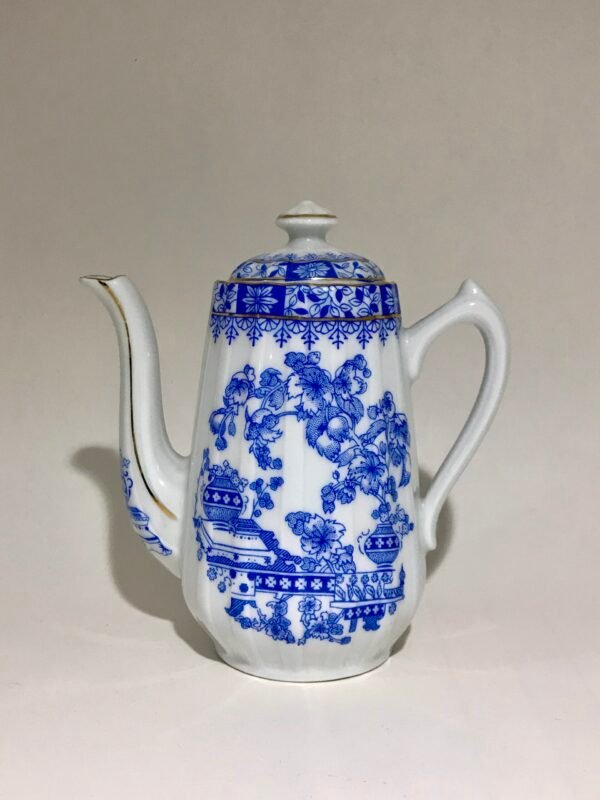Blue and White Porcelain Coffee Pot