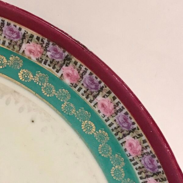 Austrian Decorative Plate close up