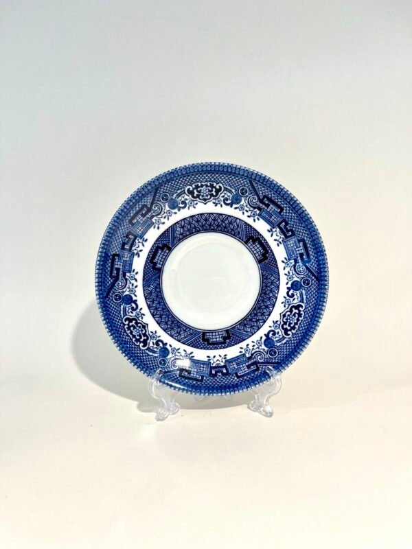 Churchill Blue Willow Tea Saucer