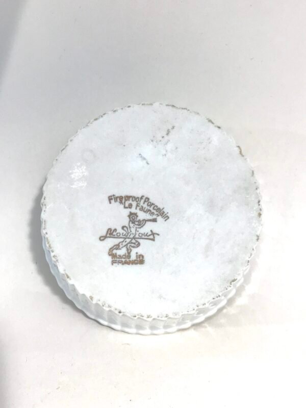 Louis Lourioux Fireproof Porcelain Bird Design Ramekin