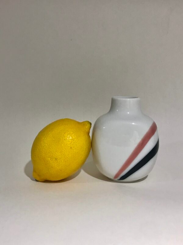 Royal Copenhagen Miniature Porcelain Vase & Lemon