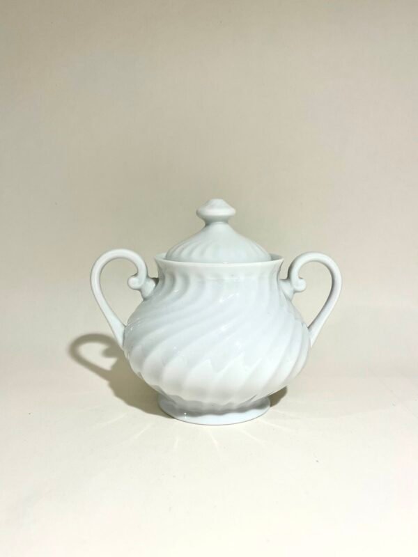 Vista Alegre Sagres White Porcelain Sugar Bowl