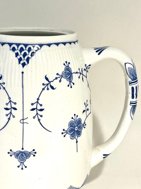 Furnivals Denmark Blue Coffee Pot close up