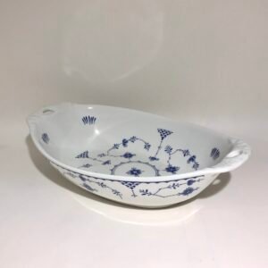 Furnivals Blue Denmark Oval Vegetable Bowl