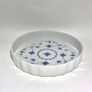 Furnivals Masons Blue Denmark Flan Quiche Dish