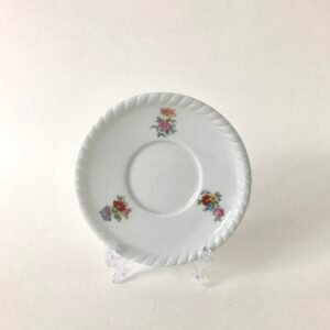 Limoges Porcelain Espresso Cup Saucer