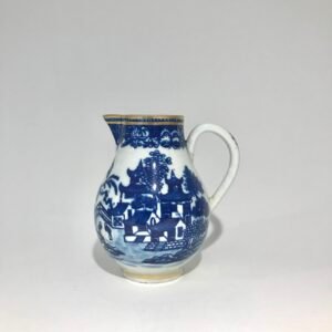 First Period Worcester Porcelain Sparrow Beak Temple Jug