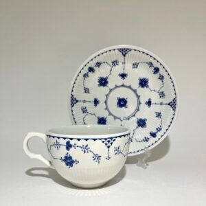 Masons Blue Denmark Coffee Cup and Breakfast Saucer