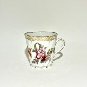 Antique Dresden Demitasse Cup Bone China